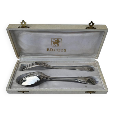 Coffret couverts bébé Ercuis