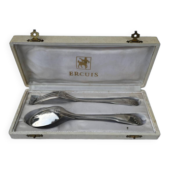 Ercuis baby cutlery box