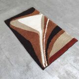 Vintage carpet 70s rectangular 135x80cm
