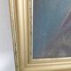 Portrait painting woman signed