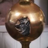 Philippe Barbier brass lamp