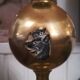 Philippe Barbier brass lamp