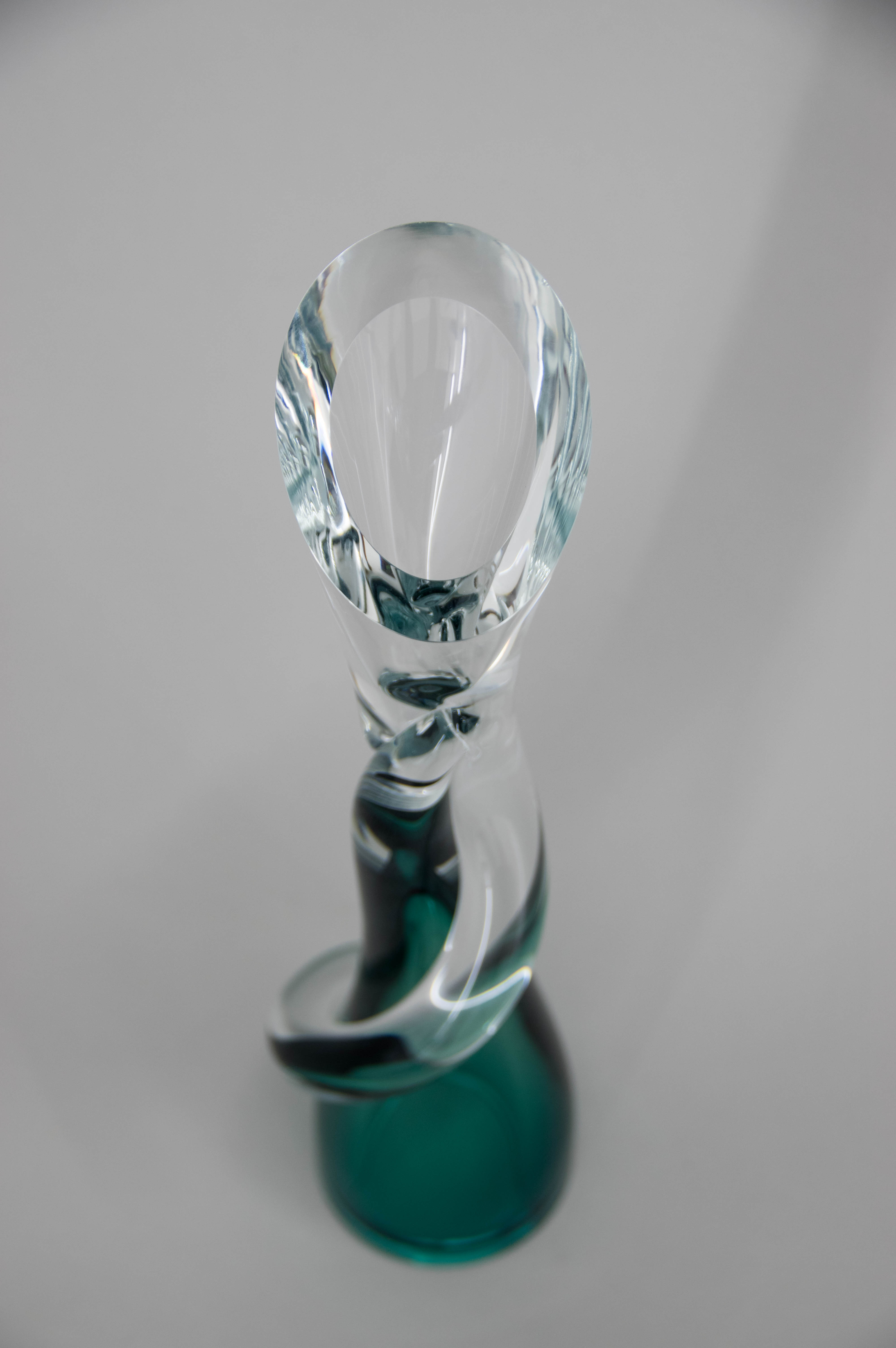 Art Glass Vase,  Czechoslovakia, 1960s