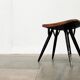 Pirkka stool mid-century by Ilmari Tapiovaara for Laukaan Puu