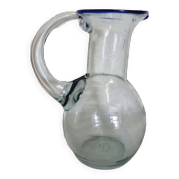 South American Water Carafe Late 20th Century