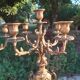 Pair of bronze candelabra nineteenth century