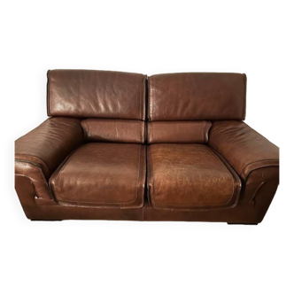 Leather sofa