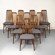 Eva chairs by Niels Koefoed for Hornslet Møbelfabrik, 1960