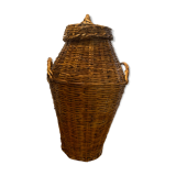 Wicker amphora