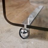 Michel Dumas plexi side table for Roche Bobois, 1970