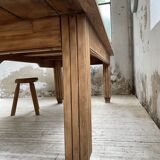 XL Butcher's Oak and Beech Farmhouse Table