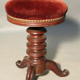 Piano stool on foot tripod XlXth