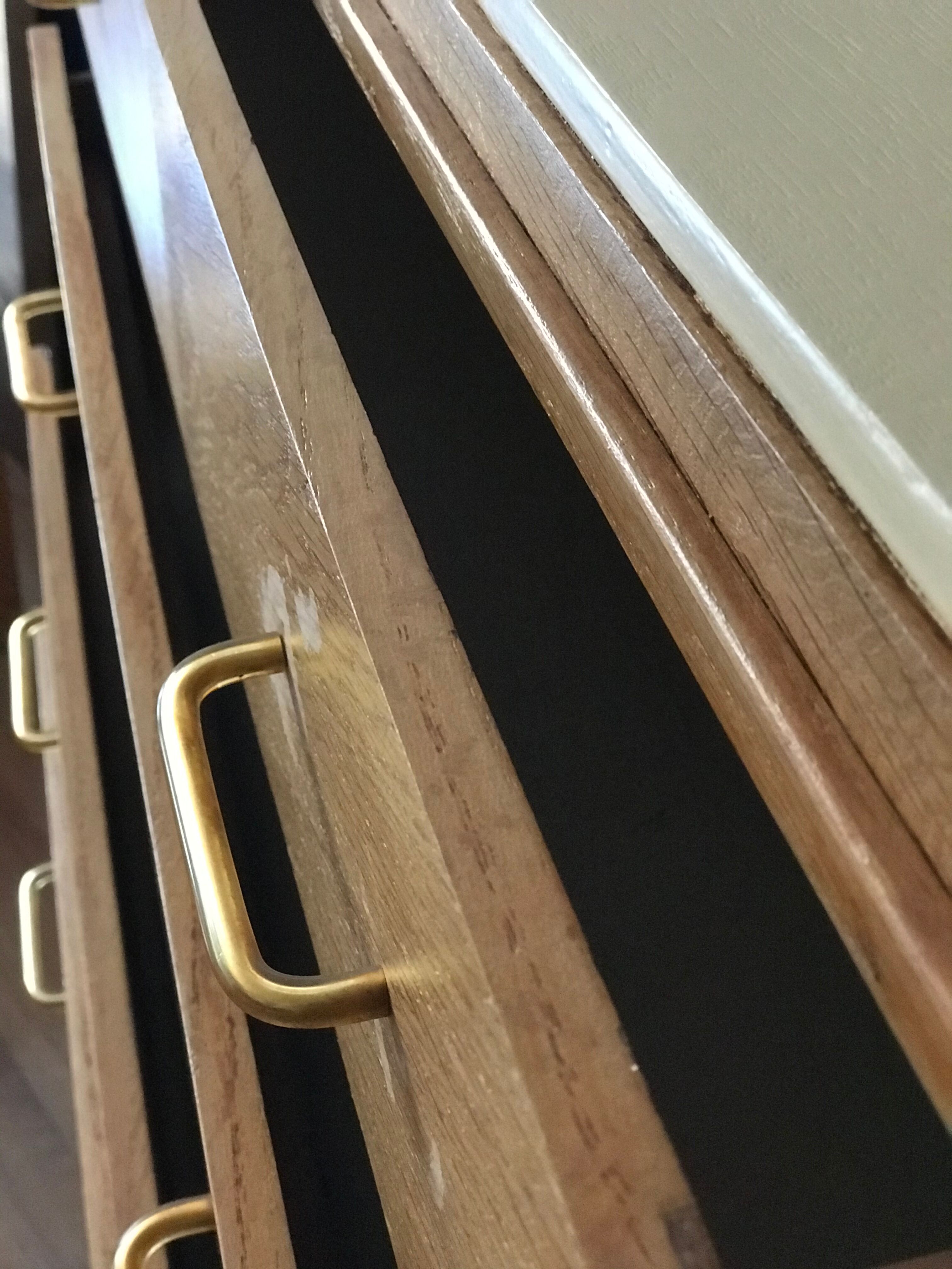 Beautiful Scandinavian chest of drawers from the 60s-foot compass