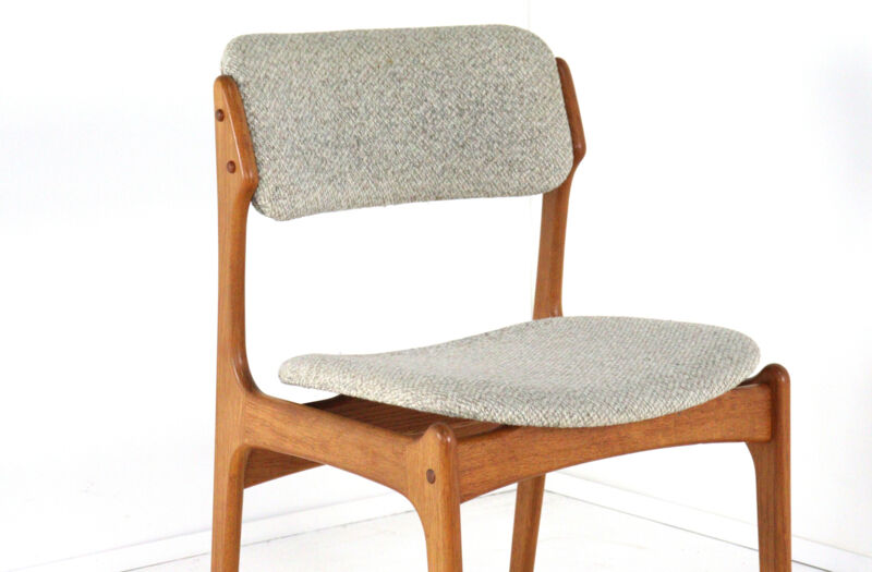 Ensemble de 4 chaises Erik Buch pour O.D. Møbler modèle 49 'Bur'