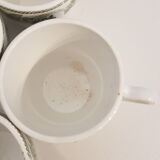 Set of 11 porcelain cups