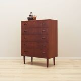 Commode en teck, design danois, années 1970, production : Danemark