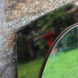 Smoked two-layer mirror 60s/70s