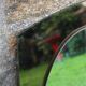 Smoked two-layer mirror 60s/70s