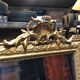Antique Louis XV style mirror with pretty moldings
