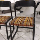 Pair of Baumann Sleigh model chairs, 1970