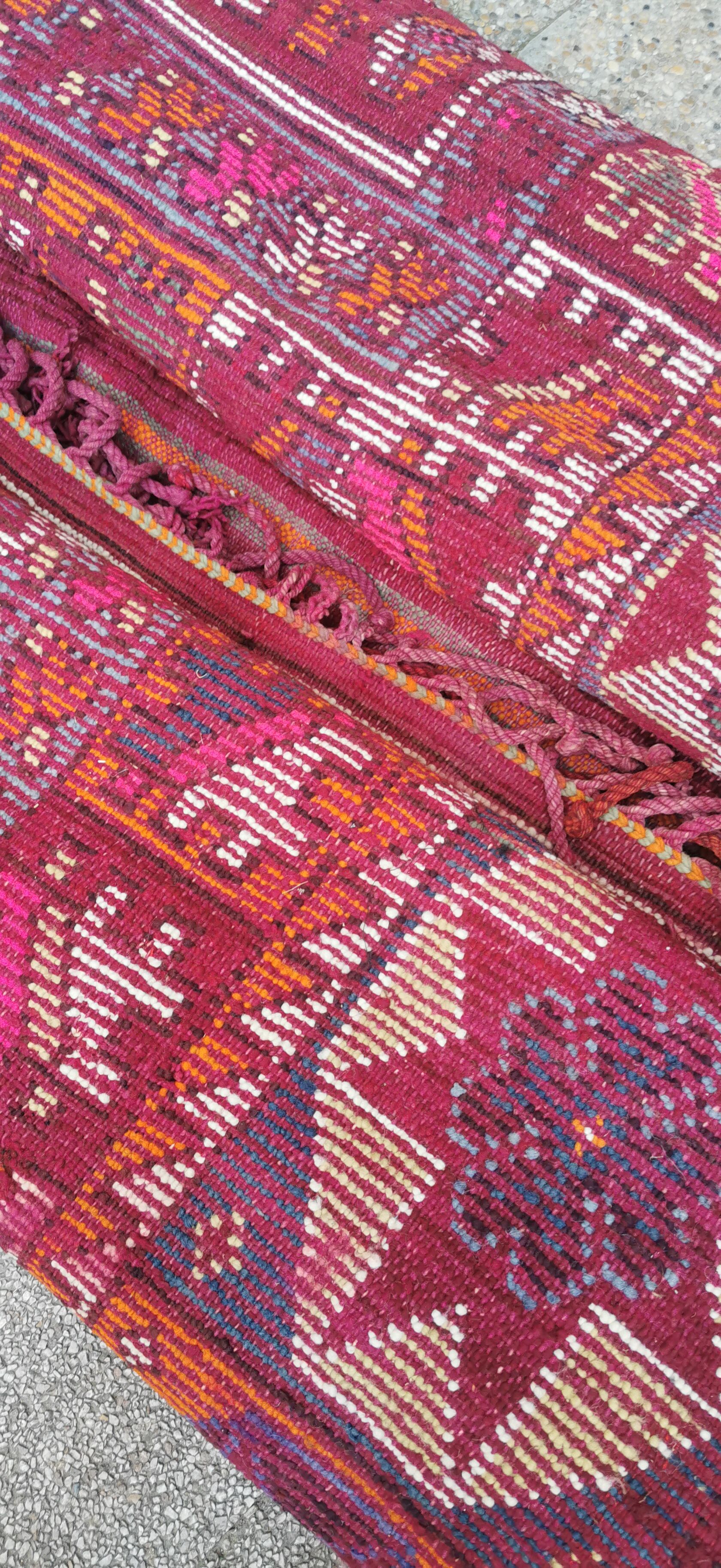 Berber carpet boujaad vintage 215/360 cm