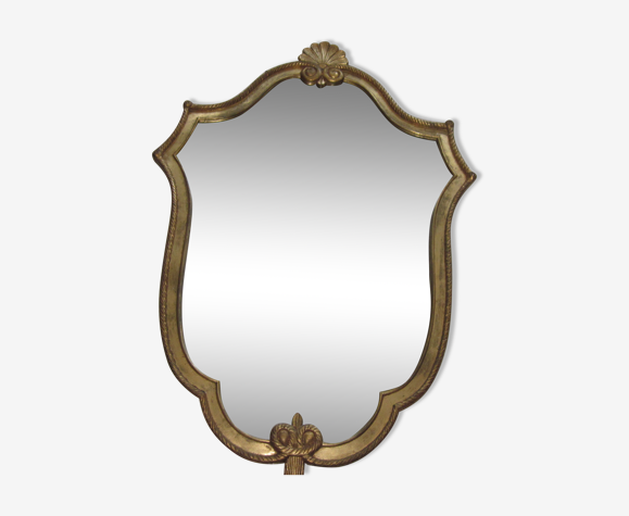Miroir doré - 85x55cm