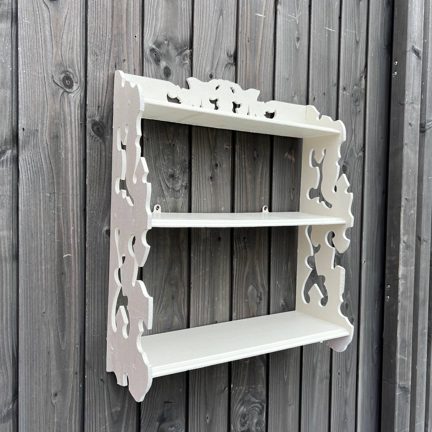 Large Napoleon III wall shelf