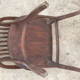 American armchair solid oak