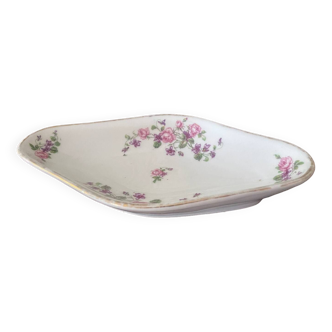 porcelain bowl with flower pattern