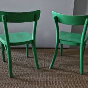 Pair of 1950s children's chairs, Baumann style