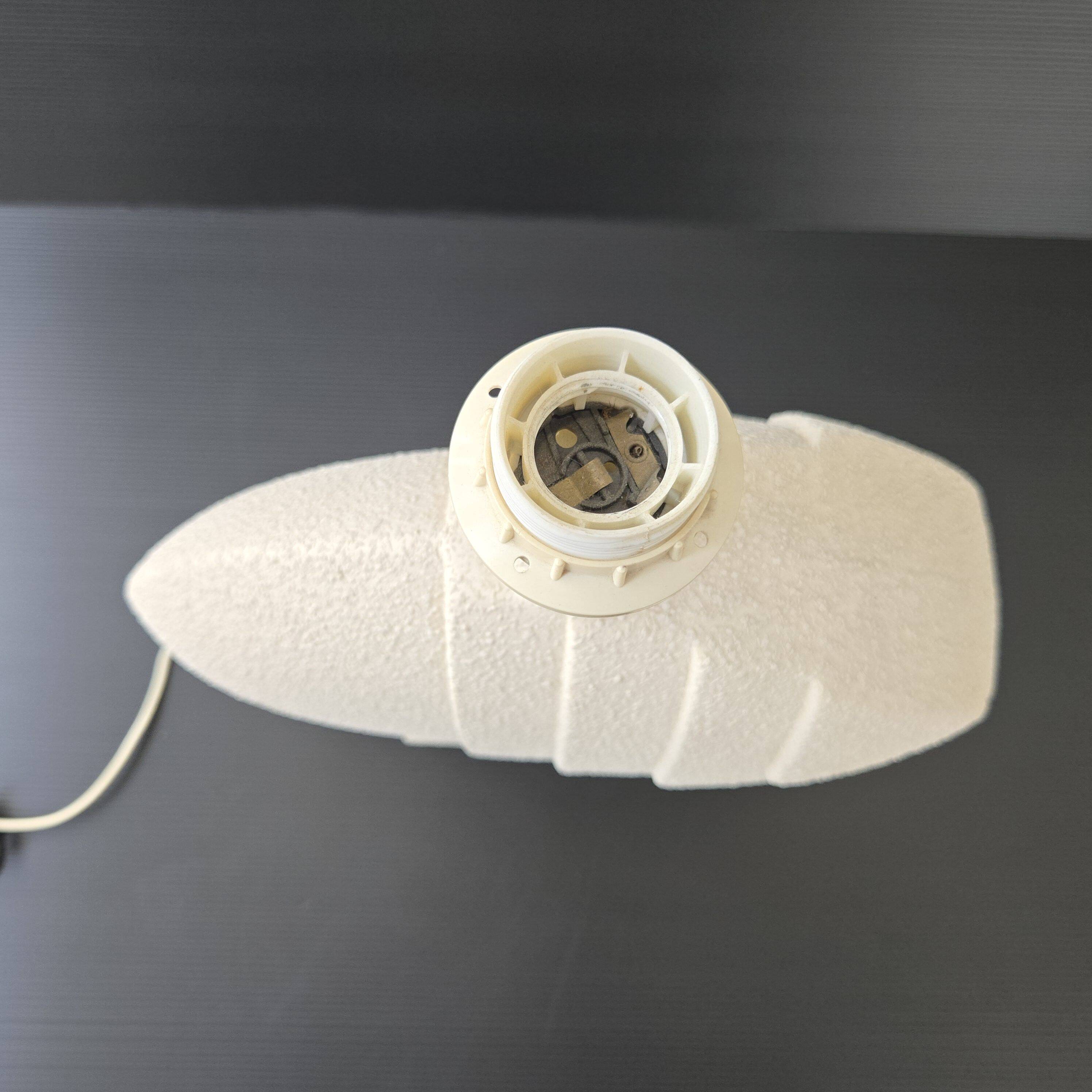 1970s art deco ceramic lamp