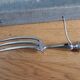 Platil leg of lamb service, Art Deco knife and fork