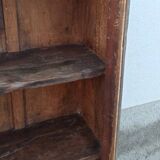 Armoire ancienne vitrée en bois belle patine