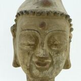 Buddha Head In Cooked Earth, Early 20th Century