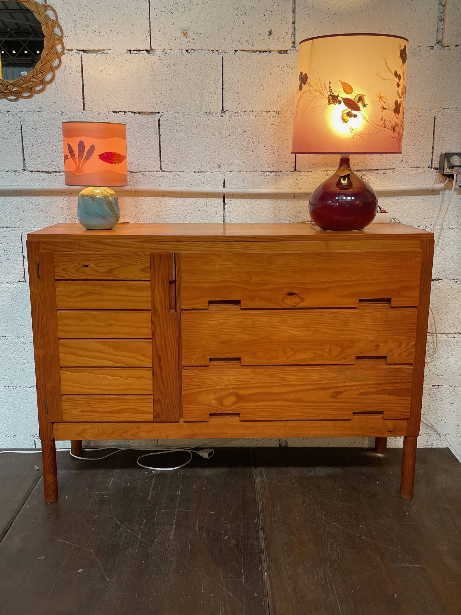 Buffet Weekend by Pierre Gautier Delaye vintage 1950s