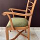 Paire de fauteuils Baptistin Spade 1940 en chêne clair