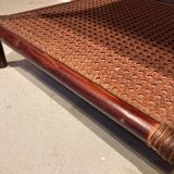 Set of two rattan bedside tables