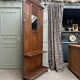 Antique oak entrance wardrobe