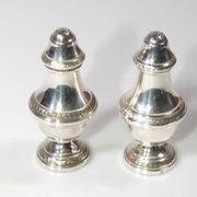 SALT AND PEPPER SHAKER FRENCH GOLDSMITH D.CREGUT PARIS