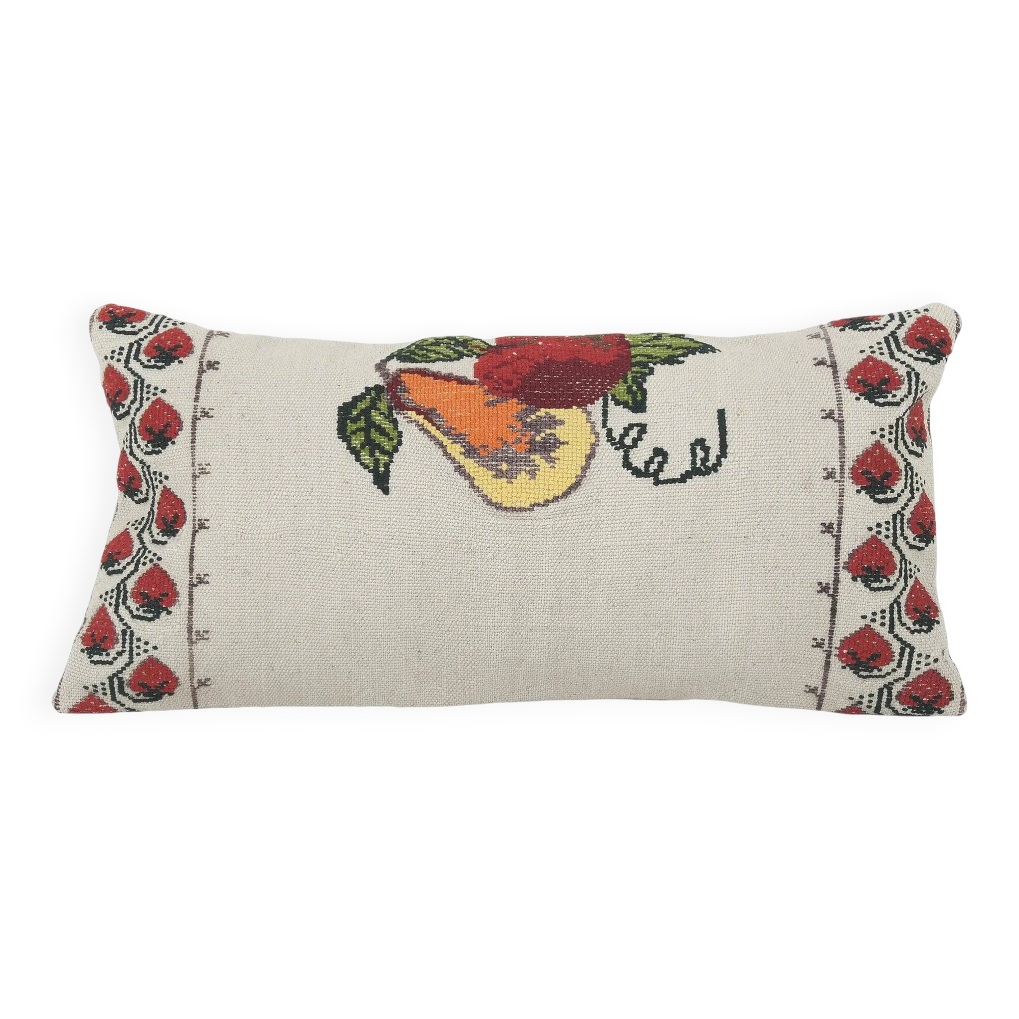 Vintage kilim cushion cover 28x56 cm