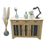 3-door wooden sideboard / Esprit Atelier furniture