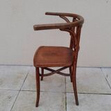 Armchair bistro chair emile cambier old 1900