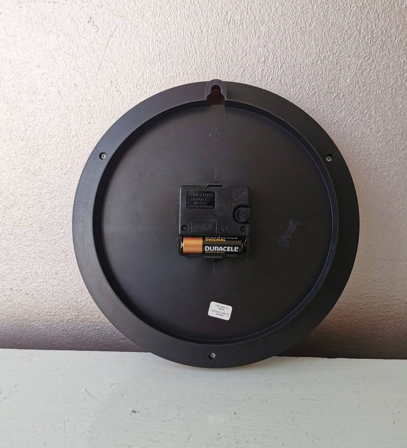 Vintage Junghans wall clock, 1980