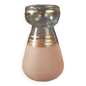 Pink granite vase