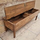 Old bench - Burmese teak chest