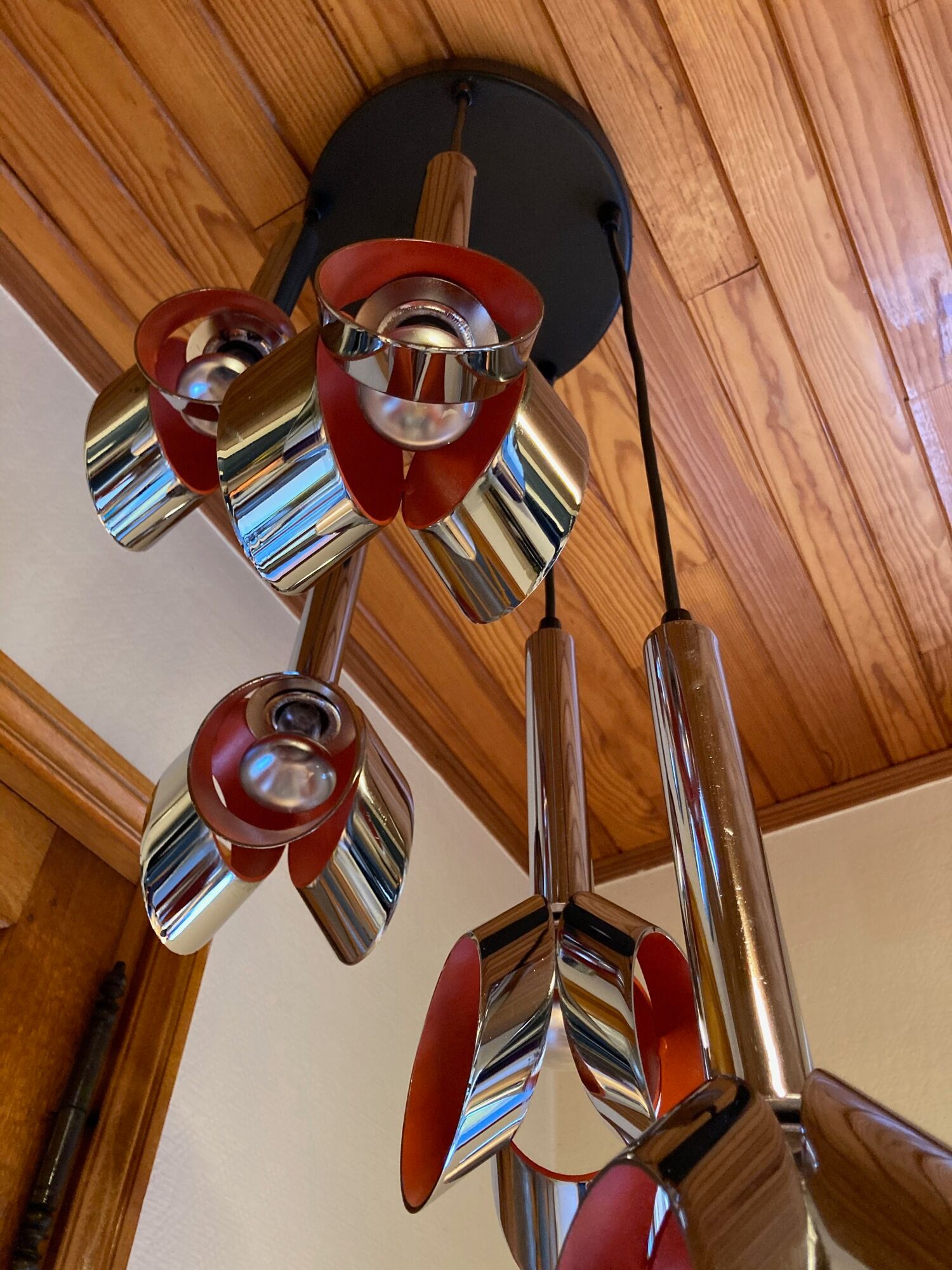Vintage Suspension 1960 RAAK - 5 lights
