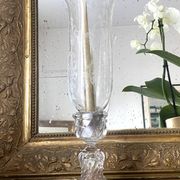 Important Photophore / Bougeoir en cristal de Baccarat signé