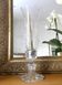 Important photophore / candle holder in signed Baccarat crystal.