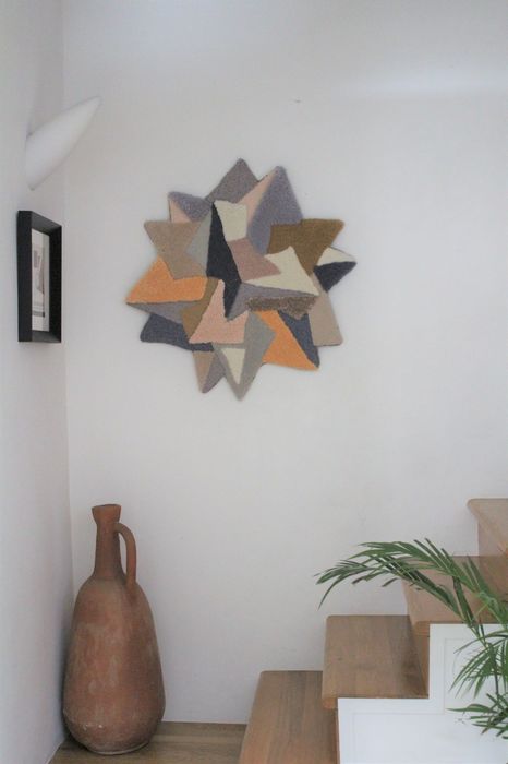 Wall tapestry (unique piece) by the artist Jules Vissers