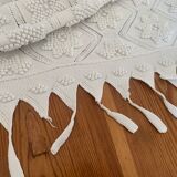 Ancien couvre lit au crochet